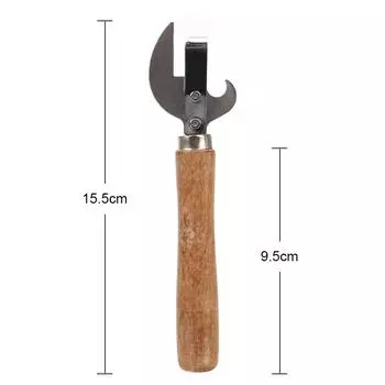 Консервный нож Многофункциональные гаджеты Открывалка для бутылок Ручной съемник крышек для банок Канистры Кухонные принадлежности дубильная кора