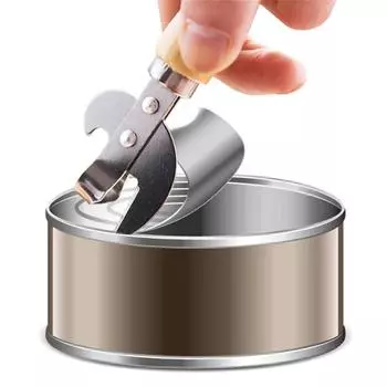 Консервный нож Многофункциональные гаджеты Ручной съемник крышек Кухонные принадлежности Для банок Канистры Открывалка для бутылок