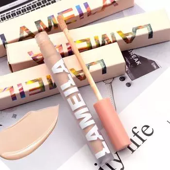 Консилер для лица, пятна, прыщи, темные круги, консилер, водостойкий осветляющий контурный крем, перманентная антипригарная пудра, студенческая косметика, макияж 2#light skin tone