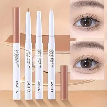 Консилер-карандаш для бровей Натуральный увлажняющий консилер для маскировки пятен, темных кругов, невидимых пор, водостойкого макияжа лица