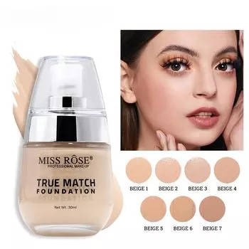 Консилер Матовый тональный крем Натуральный трехмерный прочный продукт для ухода за кожей 1