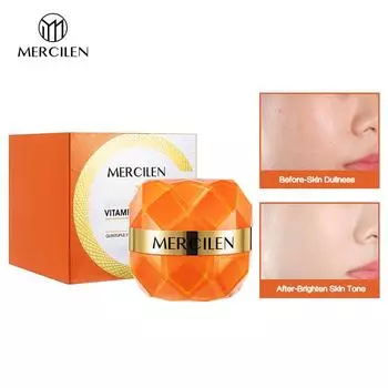 Консилер MERCILEN Пятикратный косметический крем с витамином С 50 г Укрепляющий и увлажняющий консилер перед макияжем Осветляющий крем для макияжа без макияжа Ленивый крем для лица