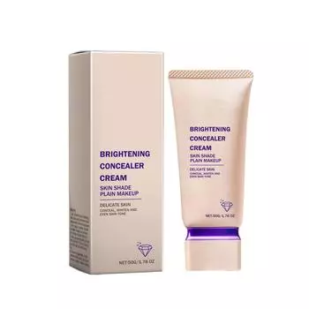 Консилер Осветляющий крем для кожи; Отбеливающий простой крем; Глубокий консилер, простой крем One Size
