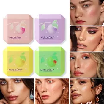 Консилер водонепроницаемый двухслойный прочный для сухого и влажного двухцветного моделирования лица и пудры для фиксации макияжа