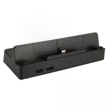 Консольный ТВ-док-станция 4K HD Мультимедийный интерфейс Конвертер Зарядное устройство HUB с портом Gigabit Ethernet для