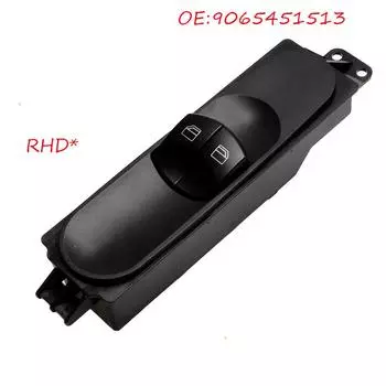 Консоль переключателя электрического стеклоподъемника для Mercedes Be*nz Sprinter VW Crafter 2006-2015 чёрный