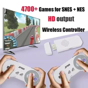 Консоль SF900 для Super Nintendo, 16-битная клавиатура, 5000 игр в стиле ретро, HD