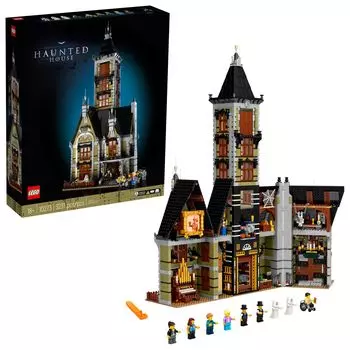Конструктор LEGO Haunted House, демонстрационная модель, дом с привидениями и творческие проекты «сделай сам» для взрослых 2021 г. (10273) (3,231 шт.)