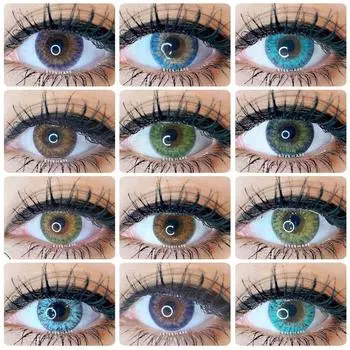 Контактные линзы Eyeshare натурального цвета для глаз серии C28, мягкие контактные линзы, косметические контактные линзы для макияжа, косметические цветные линзы для глаз