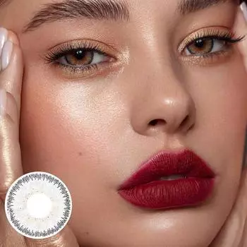 Контактные линзы Mrs.H-tianshi, популярные в естественном европейском и американском стиле, большого и малого диаметра brown