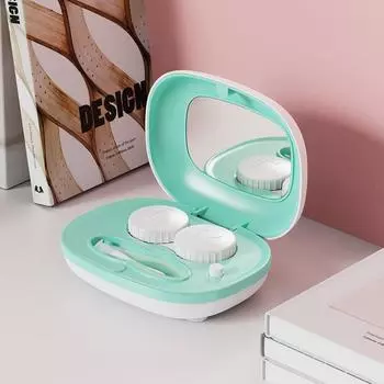 Контактные линзы очиститель ультразвуковой со съемным корпусом удалить слезу белок очистительная машина дорожный портативный моечный ящик