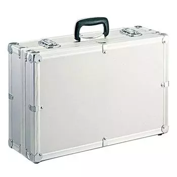 Контейнер-атташе HOZAN Идеально подходит для транспортировки и хранения инструментов и электронного оборудования B-73 серебряный