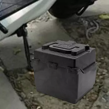 Контейнер для аккумуляторной батареи, водонепроницаемый чехол для переноски, защита для хранения чёрный