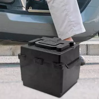 Контейнер для аккумуляторной батареи, водонепроницаемый чехол для переноски, защита для хранения чёрный