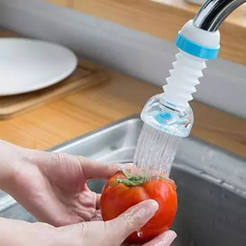 Контейнер для экономии воды, телескопический фильтр для водопроводной воды, инструменты для кухни, ванной комнаты, аксессуары для спринклерного фильтра, удлинители для крана One Size зелёный