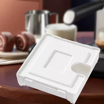 Контейнер для бумажной коробки для кофейного фильтра, емкость 40-50 шт., многоцелевой, пылезащитный для ресторана белый