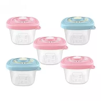 Контейнер для детского сухого молока, контейнер для хранения детского питания, можно маркировать дату, серийные контейнеры для детского питания, стакан для перекуса, товары для новорожденных
