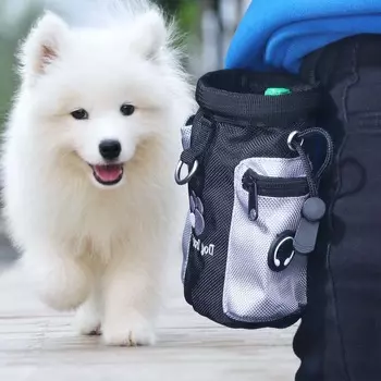 Контейнер для еды для щенков, сумка для дрессировки домашних животных, сумка для лакомств для собак, сумка для лакомств для собак