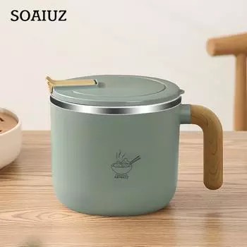 Контейнер для еды, отличная изоляция, сохранение тепла, нержавеющая сталь, отличный студенческий ланч-бокс, чашка для супа, бытовые принадлежности L белый