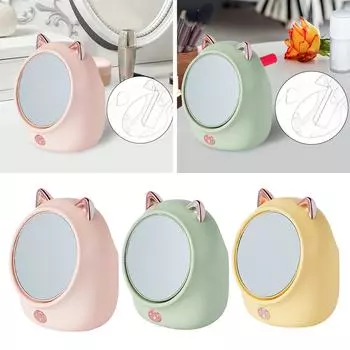 Контейнер для хранения 360 градусов косметический чехол для спальни ванной комнаты розовый