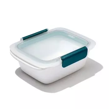 Контейнер для хранения бенто OXO Prep Go Food Container подходит для микроволновой печи и 0,8 л белый
