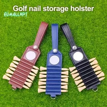 Контейнер для хранения держателя футболки для гольфа — большая вместимость, износостойкий, легкий, портативный, органайзер для аксессуаров синий