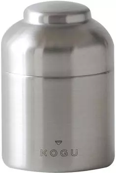 Контейнер для хранения кофе KOGU, кофейная банка, пригодная для мытья в посудомоечной машине, с внутренней крышкой, герметичная, блокирует свет, сохраняет кофейные зерна свежими, 100 г 400 мл