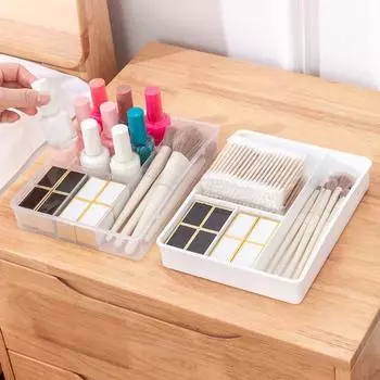 Контейнер для хранения, легко брать с собой, экономит место, мини-превосходный ящик, шкатулка для украшений для дома прозрачный