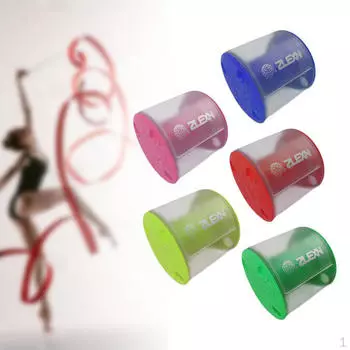 Контейнер для хранения ленты для художественной гимнастики, держатель для катушек, переносной держатель для ленты с прозрачным экраном