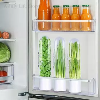 Контейнер для хранения на кухне Herb Saver Vanilla Preservation Cup для петрушки, мяты, зеленого лука, сохраняющего зелень свежей, герметично закрывается на 3 недели