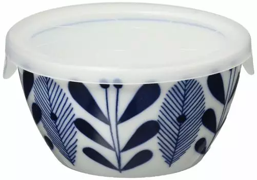 Контейнер для хранения посуды Ichikyu Mino Ware, 11 см, подходит для микроволновой печи и посудомоечной машины, Орландо, без упаковки, прибл.. 132-1401