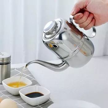 Контейнер для хранения приправ на 14/18/24 унции, бутылка соевого соуса, уксуса, банка для масла, горшок для приправ, дозатор соуса, чайник, кухонные принадлежности