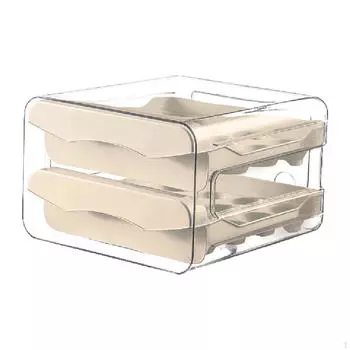 Контейнер для хранения яиц, органайзер, 32 сетки, держатель, коробка для домашнего хозяйства