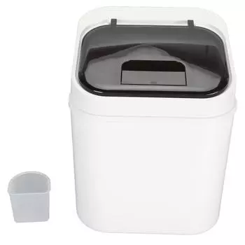 Контейнер для хранения риса, герметичная многофункциональная канистра для риса с чашкой для муки S