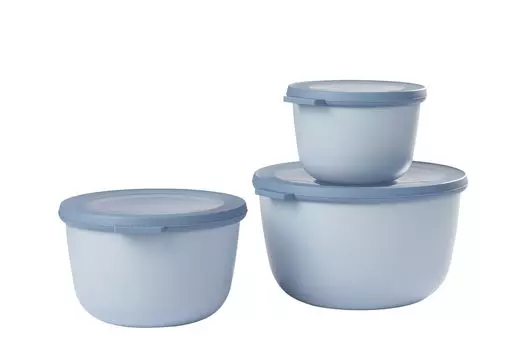 Контейнер для хранения Rosti Mepal CIRQULA High Nordic Blue, набор из 3 шт. 5703062NB