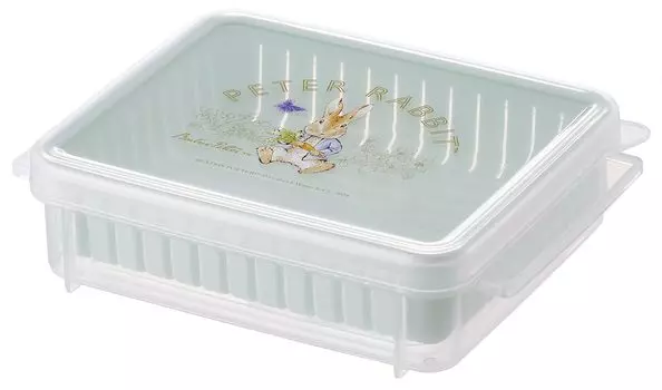 Контейнер для хранения Skater с боковой частью Deli Made in S Peter Rabbit SZR2 Дуршлаг, рис, посуда, хранение, Япония, 260 мл,