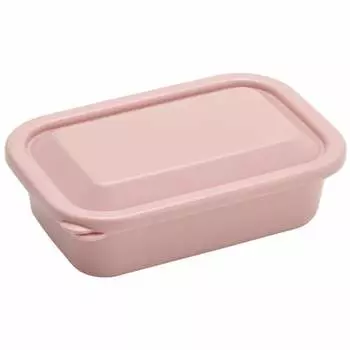 Контейнер для хранения Skater Smoke Pink S 580 мл с пушистой крышкой, контейнер для ланча, сделано в Японии LFP6-A