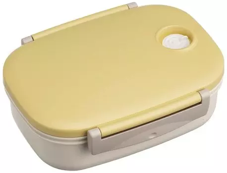 Контейнер для хранения Skater Vacuum Container L Lunch Box Seal Container Yellow Made in Japan 800ml MPP5N-A