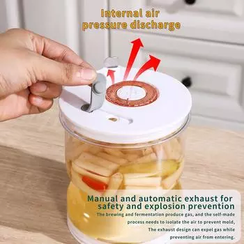 Контейнер для хранения солений, герметичная банка для хранения оливок, песочные часы с герметичными крышками и вилками, счетчик времени для солений оливок и халапеньо чистый