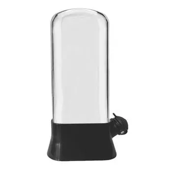 Контейнер для хранения трав с резервуаром для воды Бутылка для хранения овощей Контейнер для сохранения свежести трав для хранения кинзы чёрный