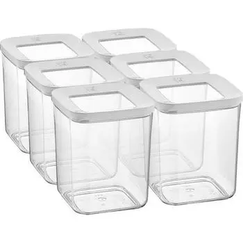Контейнер для хранения Vip Ahmet Square 6 шт., 900 мл.