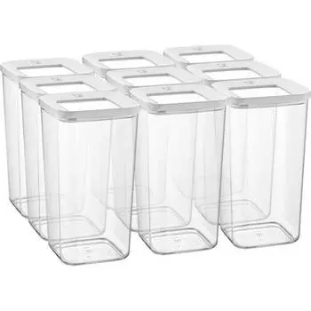 Контейнер для хранения Vip Ahmet Square 9 шт., 1200 мл.