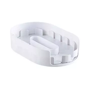 Контейнер для хранения в холодильнике, подставка для специй, вращающаяся на 360 градусов конструкция, большая вместимость, прозрачная вращающаяся подставка, органайзер для приправ