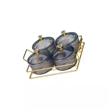 Контейнер для хранения закусок, поднос для фруктов на столешницу, 3 миски