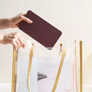 Контейнер для кистей для макияжа Широкое применение Настольный органайзер Чехол Износостойкий настольный косметический пылезащитный ящик для хранения Удобный серый