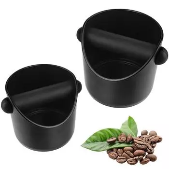 Контейнер для кофейной гущи Аксессуары для кафе Противоскользящий контейнер для кофейной гущи Контейнер для кофейной гущи Бытовые кофейные инструменты Black