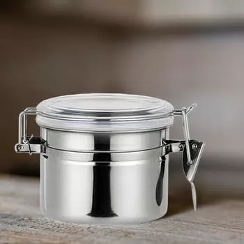 Контейнер для кофейных зерен, кухонная банка для хранения зерновых, многофункциональная посуда, герметичный резервуар для 500mL