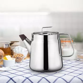 Контейнер для масла из нержавеющей стали 304, приспособление для приготовления пищи, универсальная смазка с мелкой сеткой Small