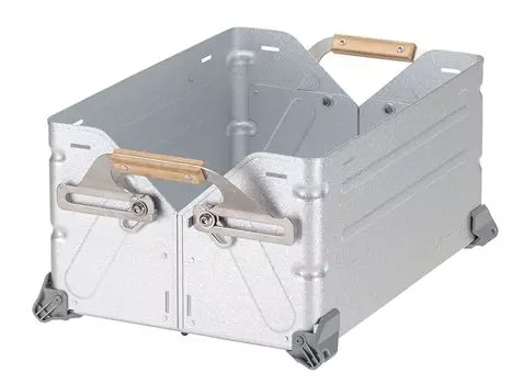 Контейнер для мебели Snow Peak, полка, 25 контейнеров, контейнер для снаряжения, контейнер для кемпинга на открытом воздухе UG-025G серебряный