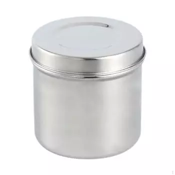 Контейнер для медицинской мази с крышкой для ватных шариков в профессиональных условиях 8cmx8.4cm